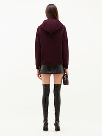 Classic fleece Hoodie - Burgundy