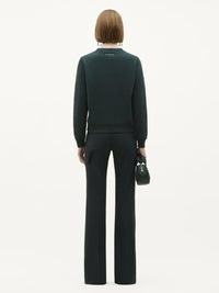 Swallow fleece Sweatshirt - Green