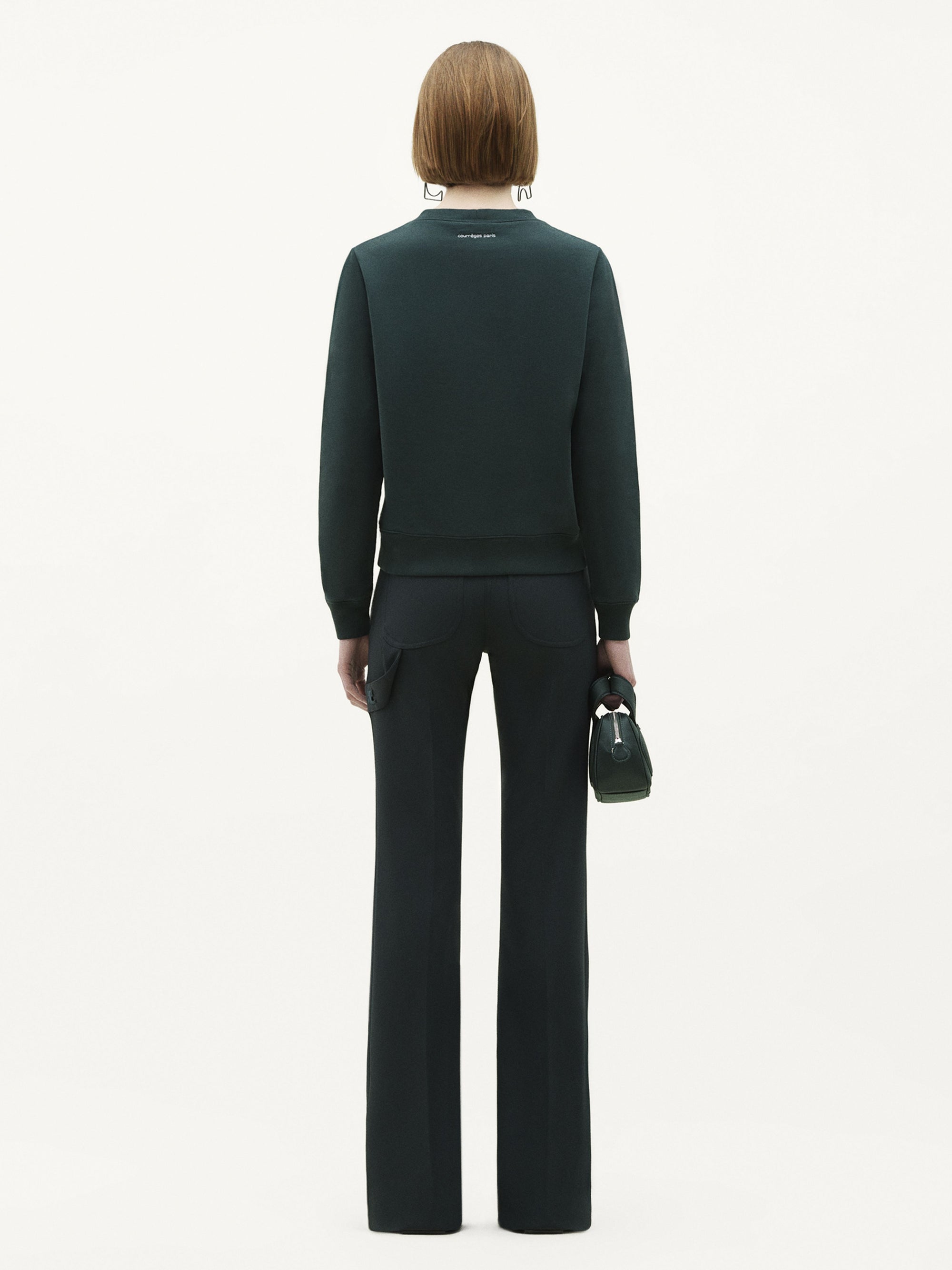 Swallow fleece Sweatshirt - Green
