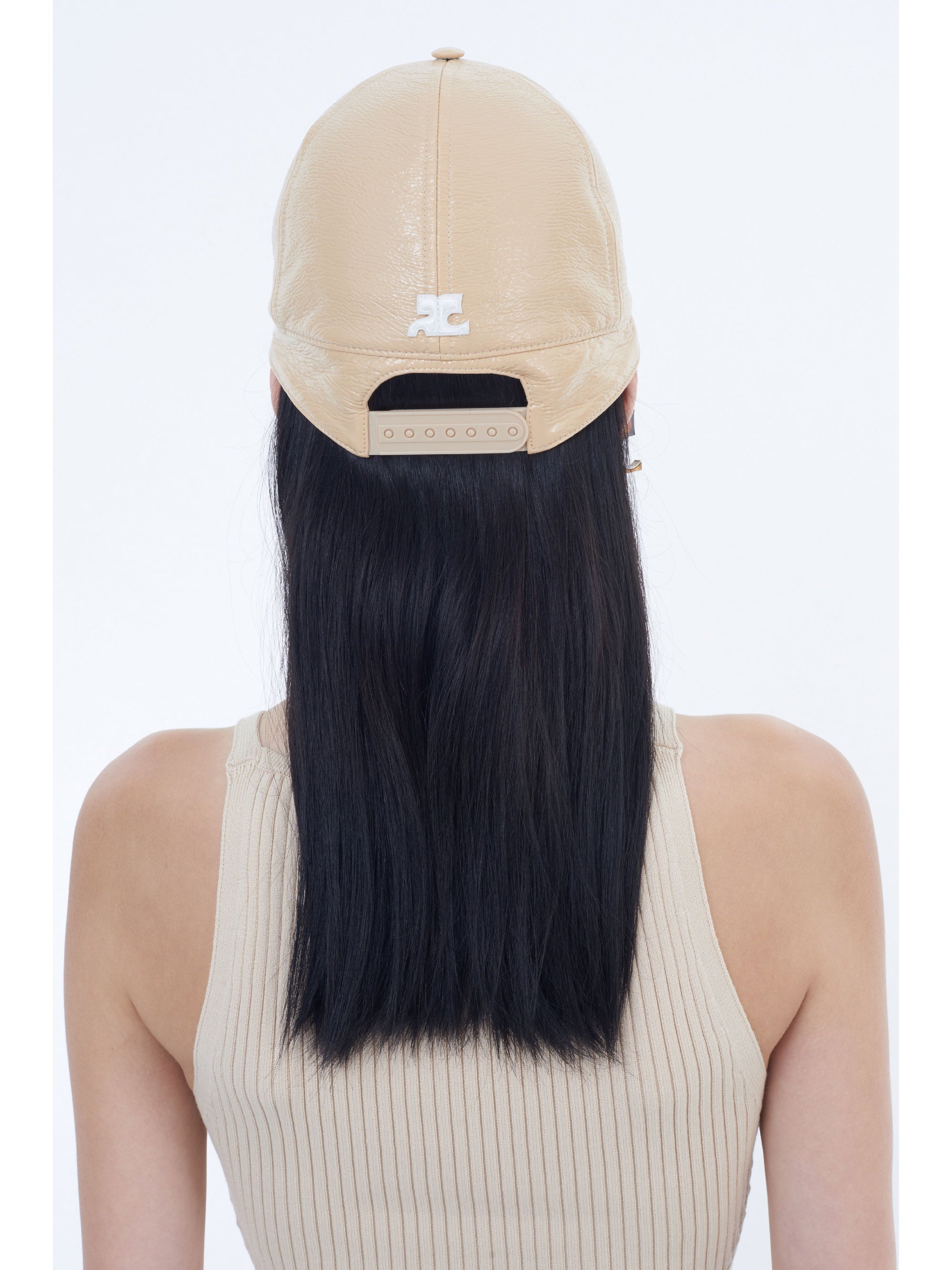 Classic vinyl Hat - Beige
