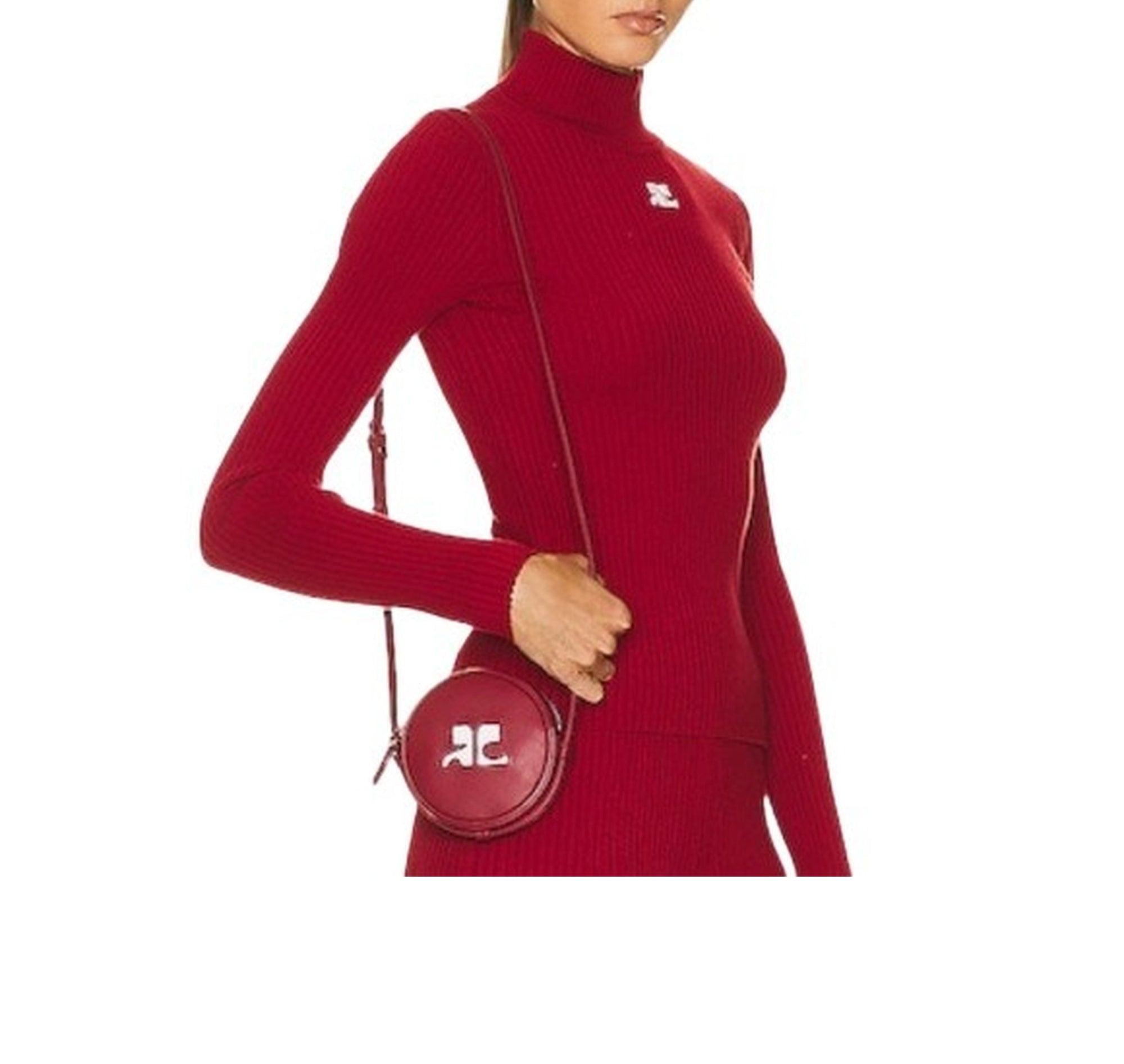 Small Circle Bag - Red