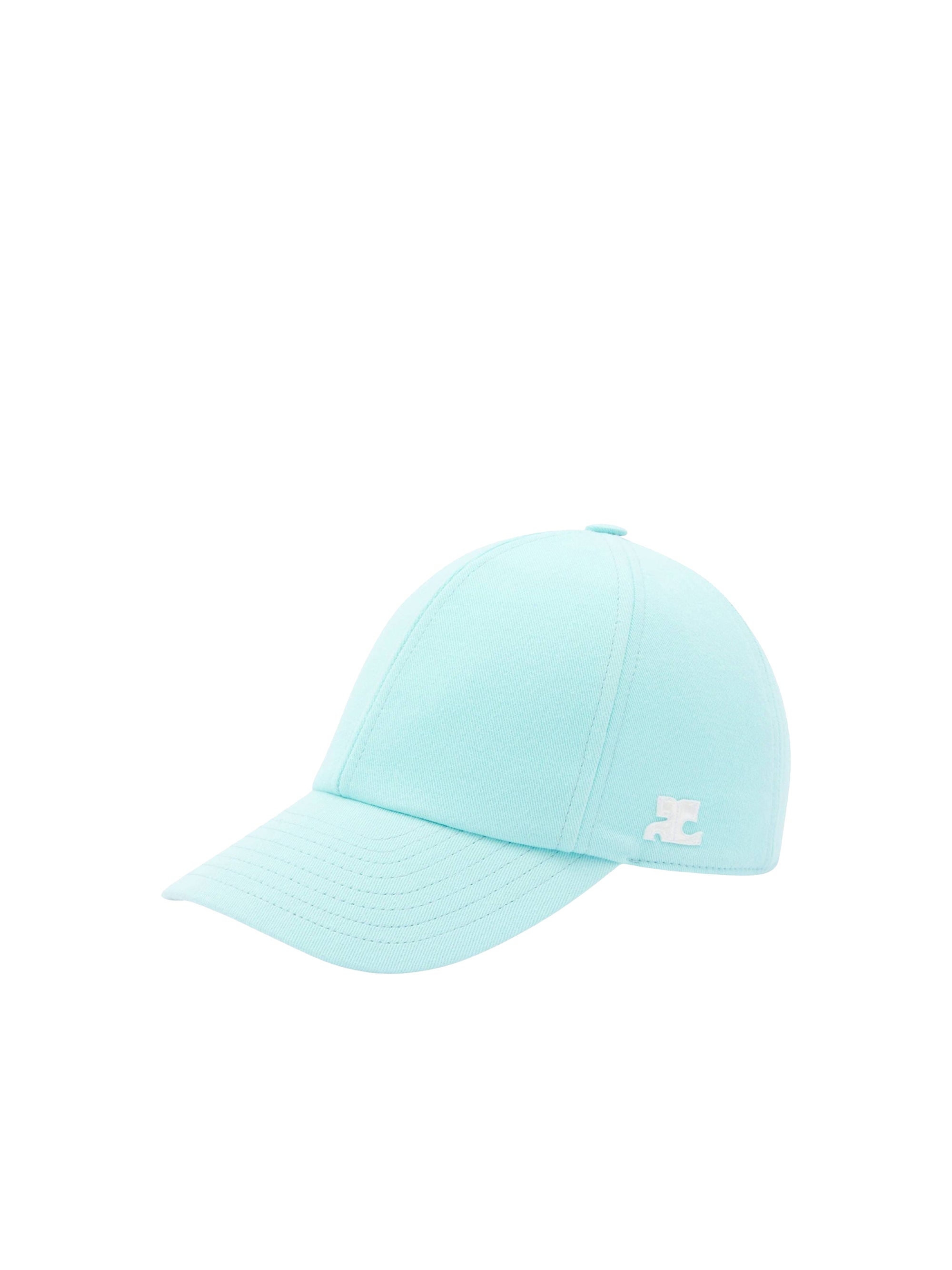 Cotton signature Cap - Turquese