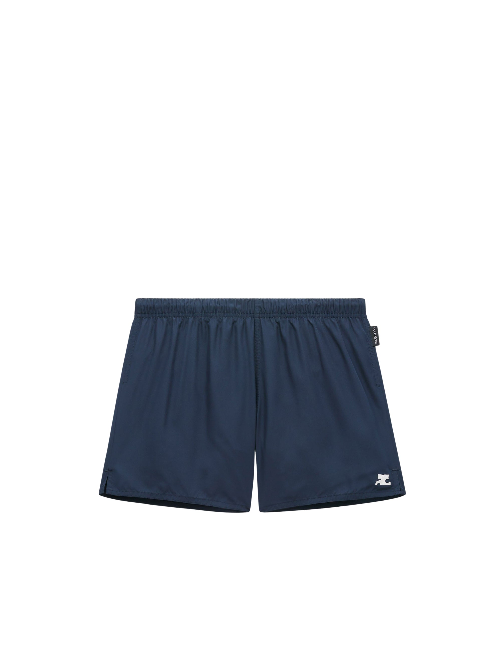 AC nylon logo swim Short - Blue
