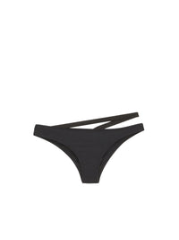 Suspenders Swimsuit - Black