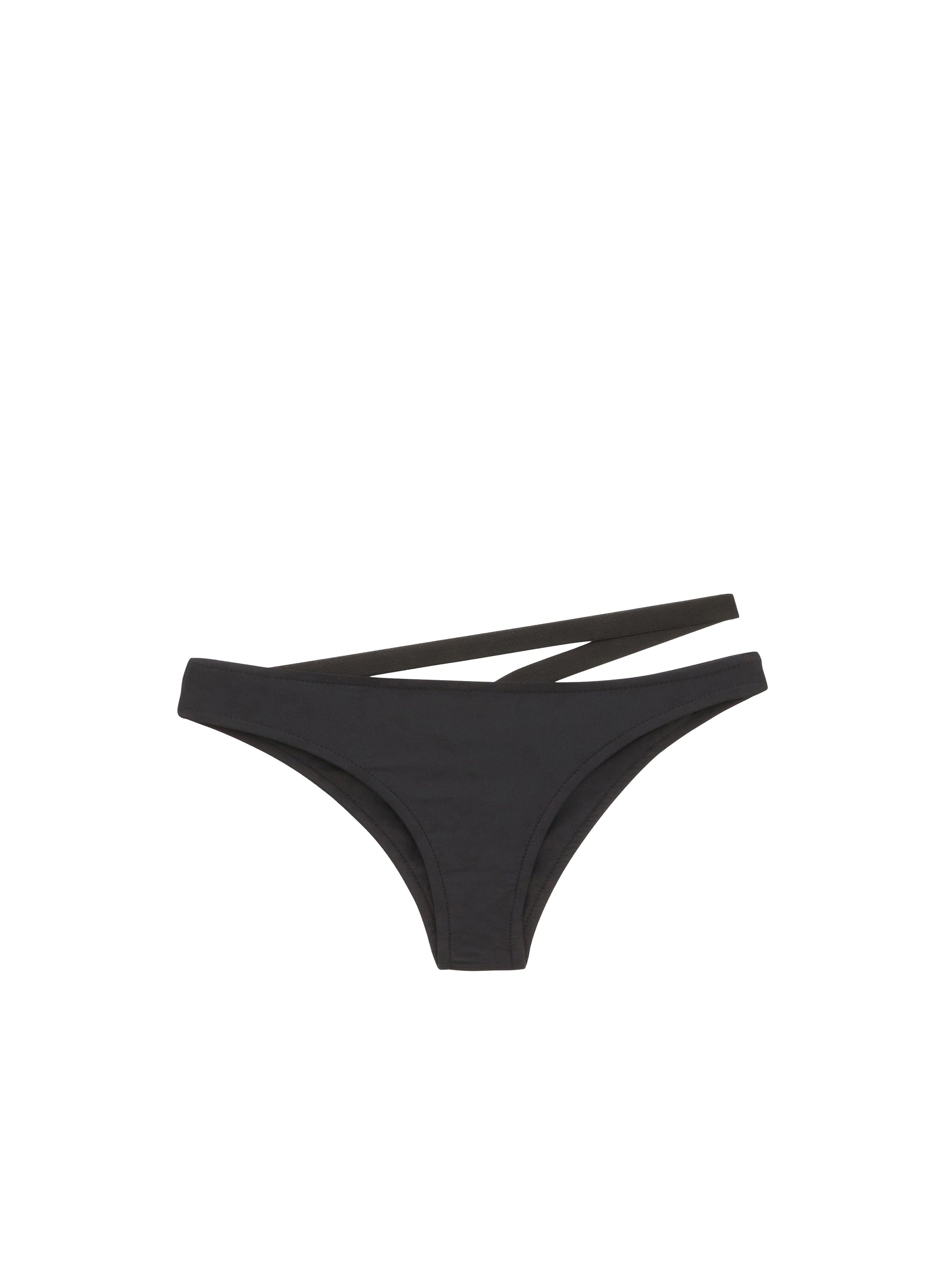 Suspenders Swimsuit - Black