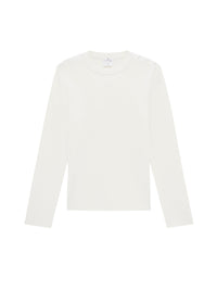 Knit fasteners Sweater - White