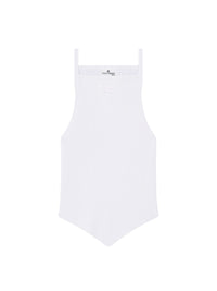 Pointy rib knit tank Top - Mist