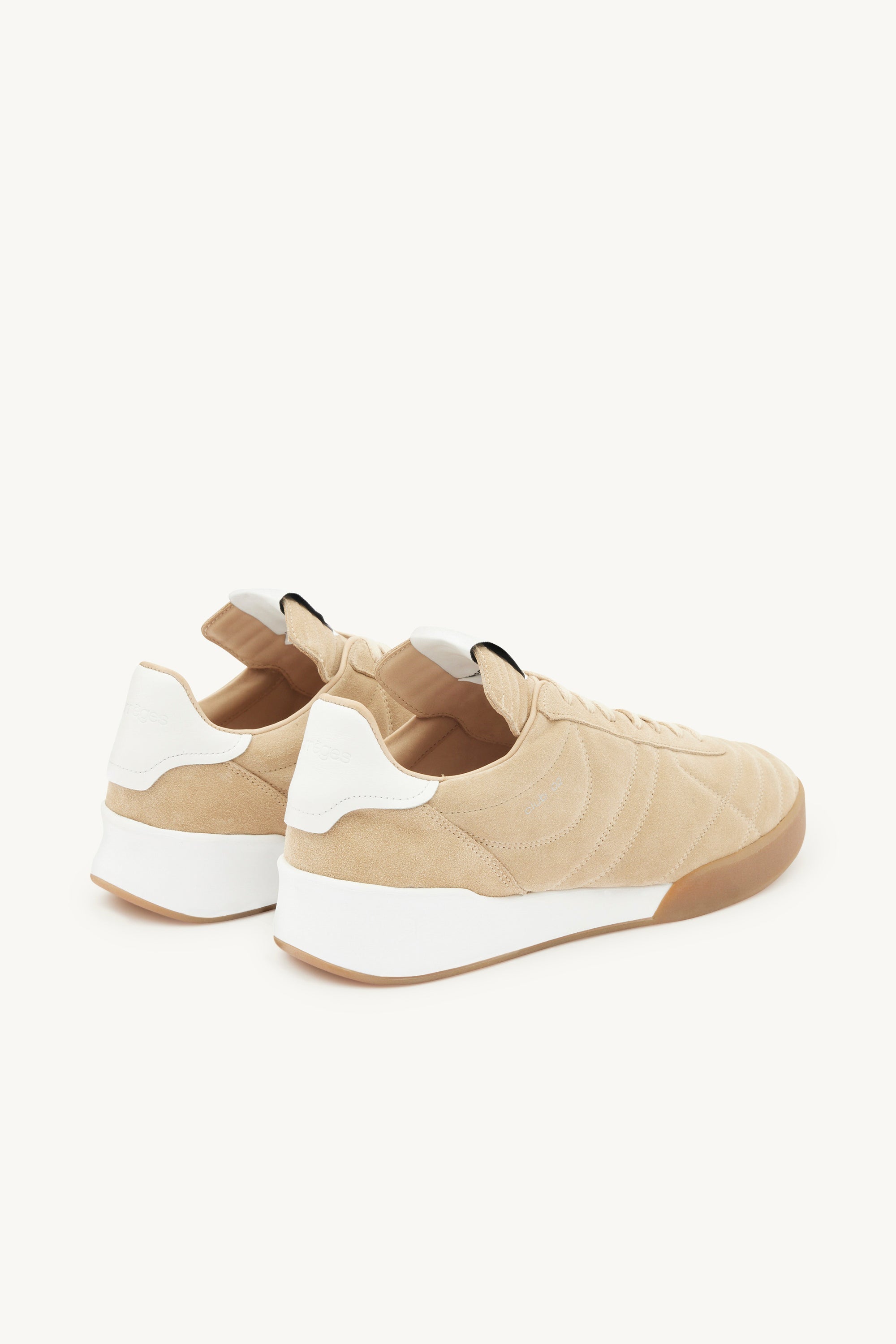 Club 02 suede leather Sneakers - Sand