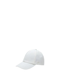 Signature AC cotton Cap - White