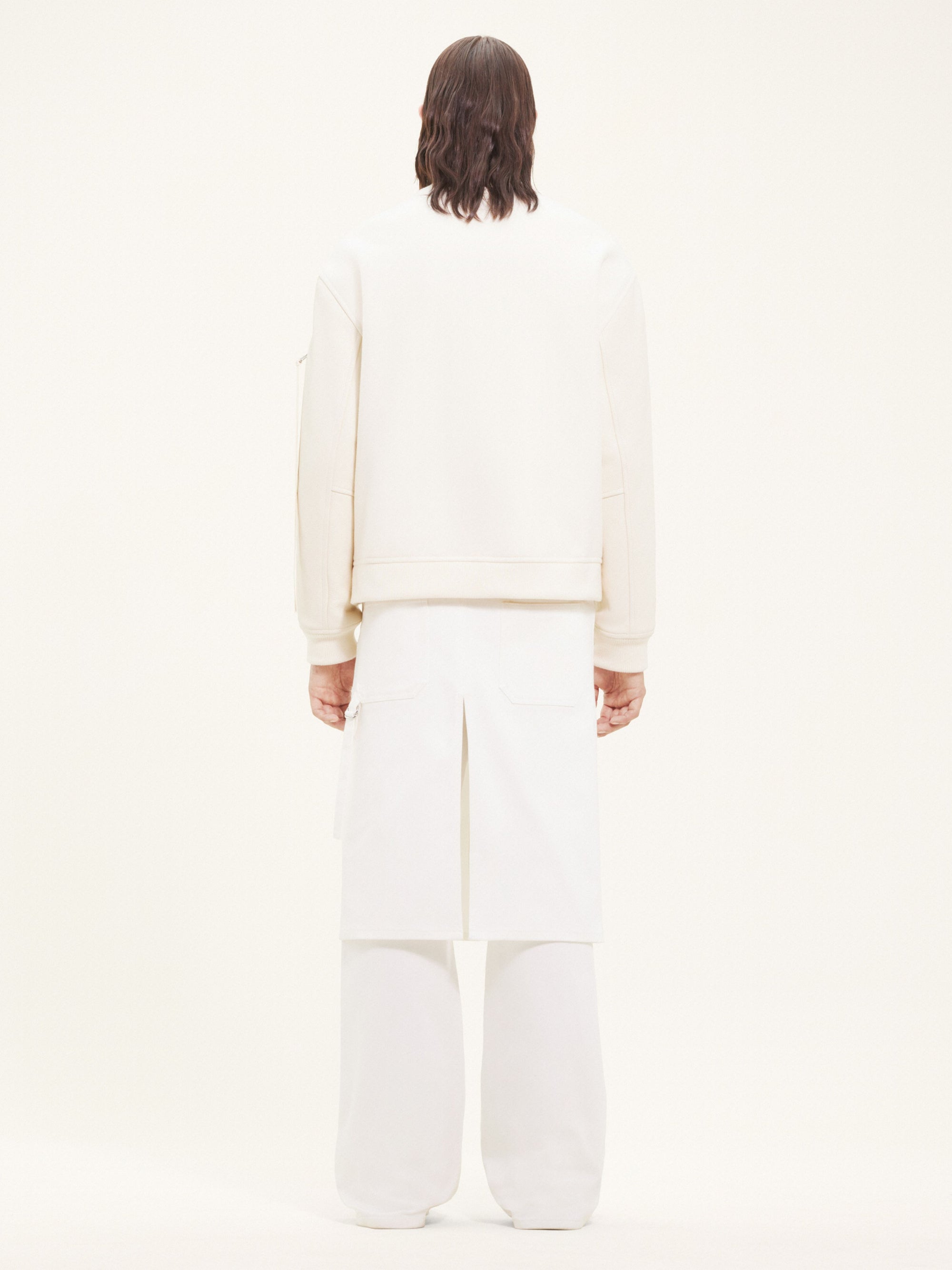 Baseball teddy Jacket - Beige