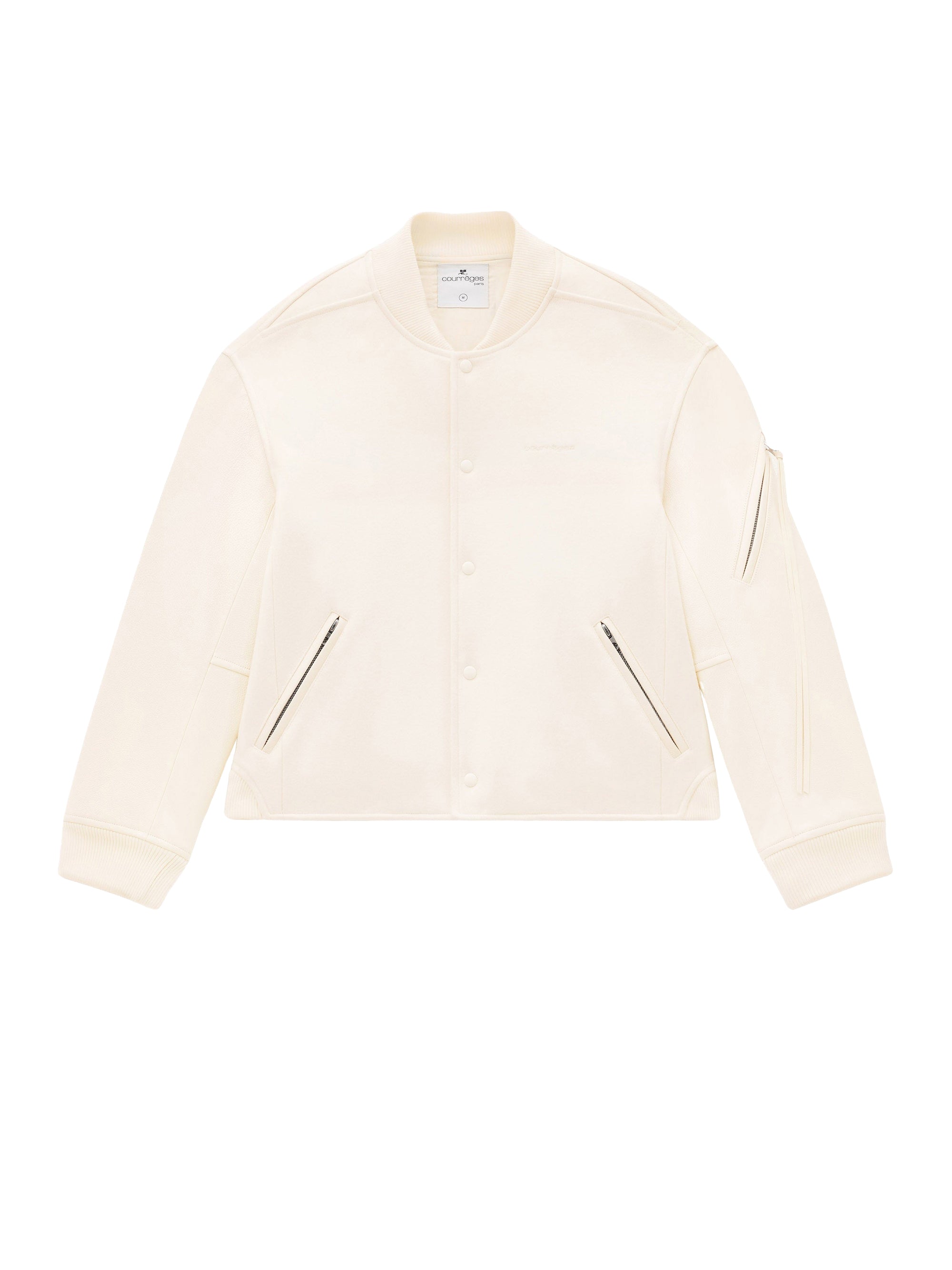 Baseball teddy Jacket - Beige