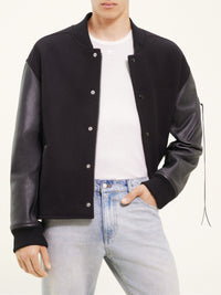 Baseball teddy Jacket - Black