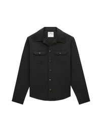 Western twill Shirt - Black