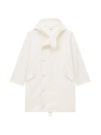 Military cotton Parka - Ecru