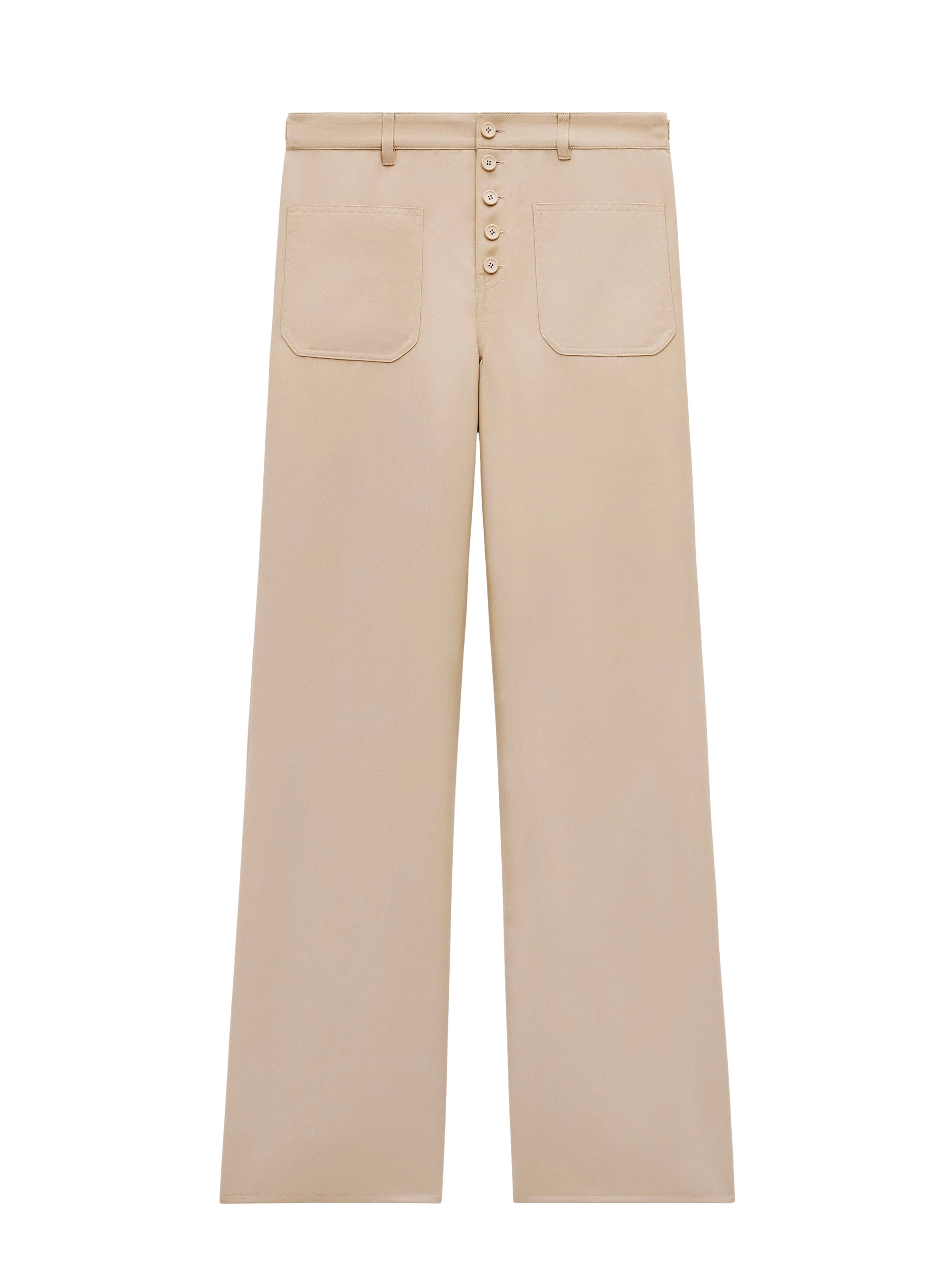Multiflex light twill baggy Pant - Sand