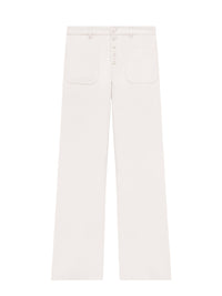 Multiflex light twill baggy Pant - Lime Stone