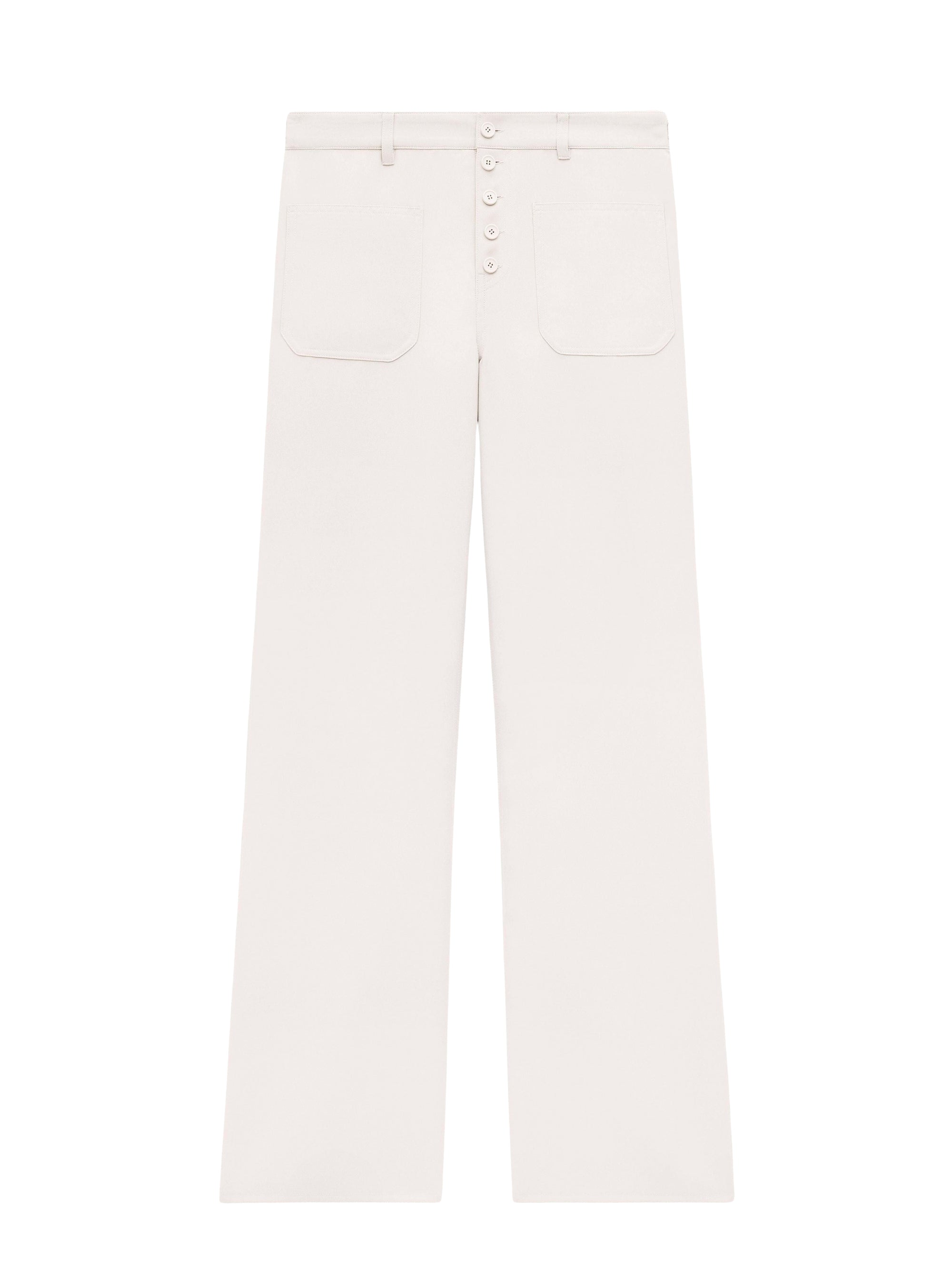 Multiflex light twill baggy Pant - Lime Stone