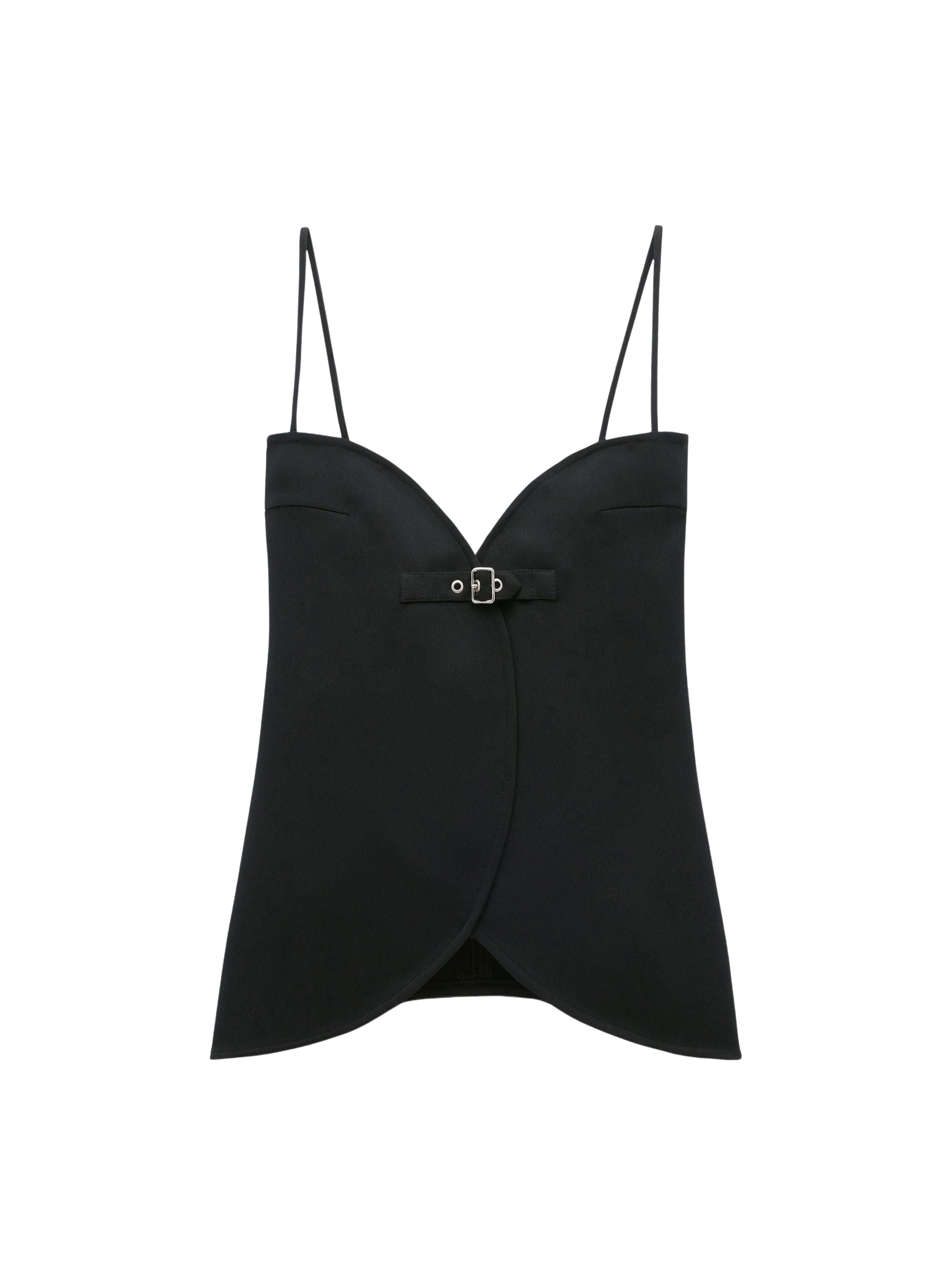 Ellipse twill Top - Black