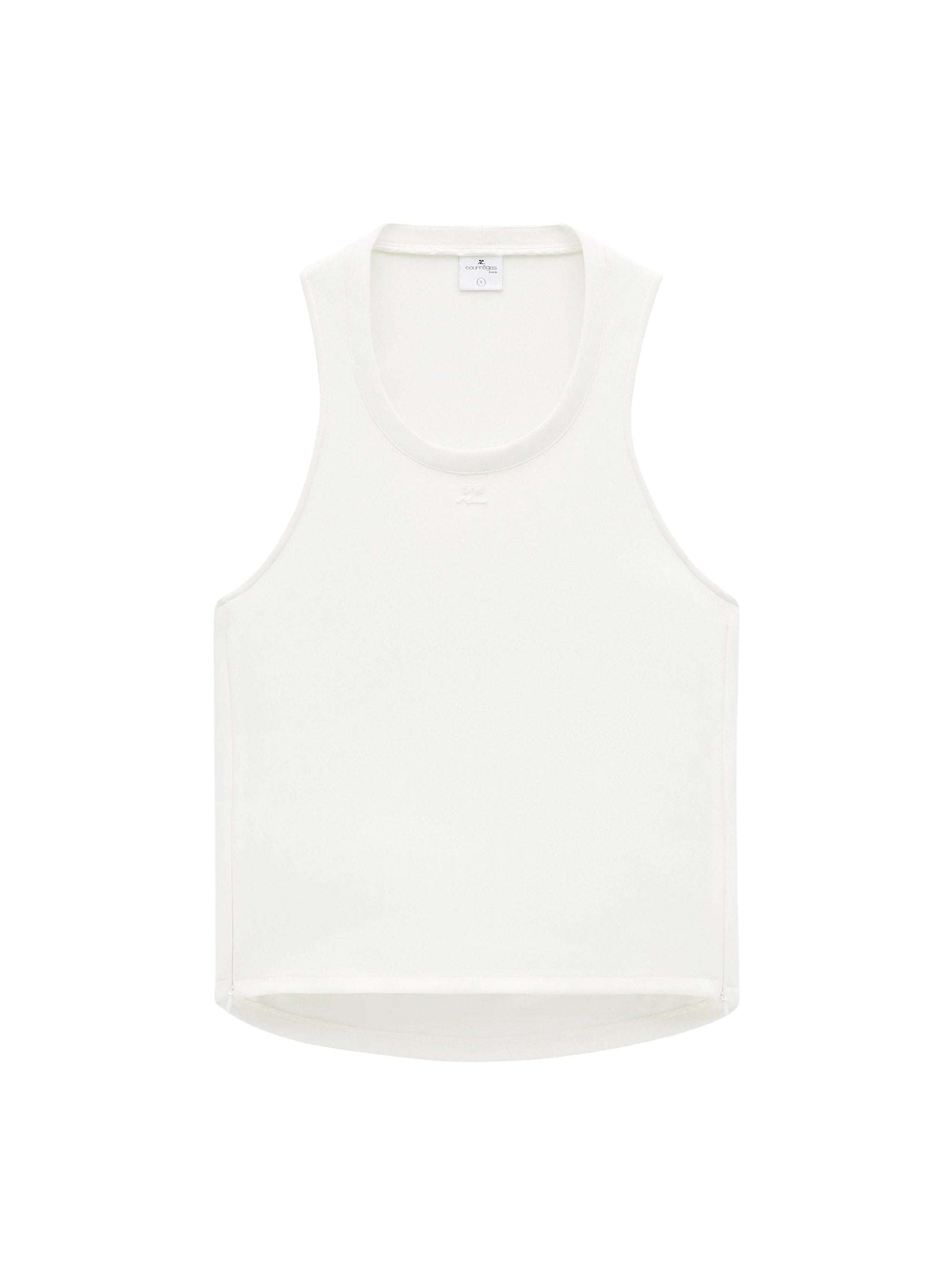 Holistic oversized twill Top - Heritage White
