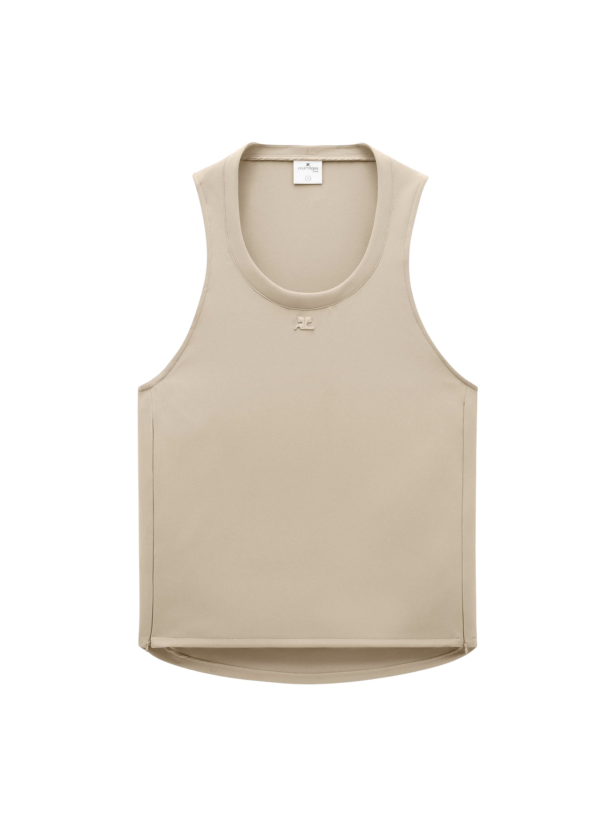 Holistic oversized twill Top - Sand