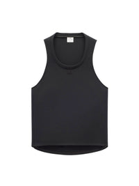 Holistic oversized twill Top - Black