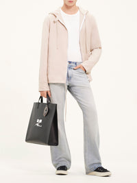Zipped light twill Jacket - Sand