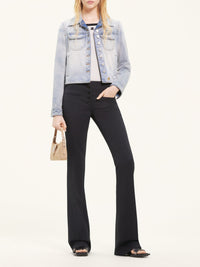 Multiflex denim trucker Jacket - Light Blue Wash