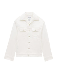 Multiflex denim trucker Jacket - Heritage White