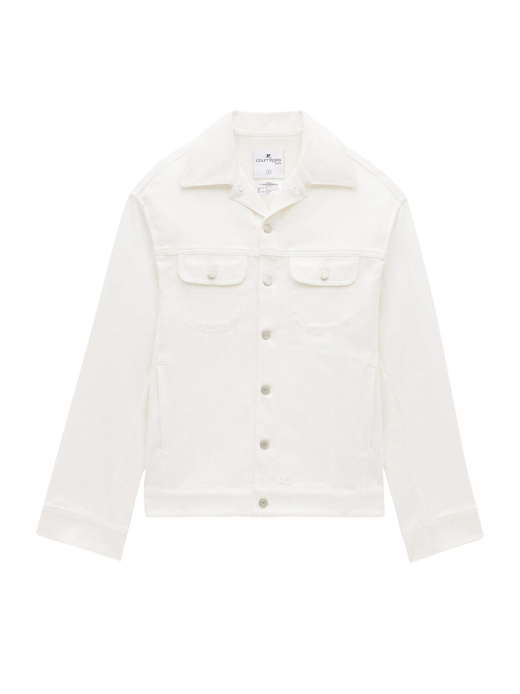 Multiflex denim trucker Jacket - Heritage White
