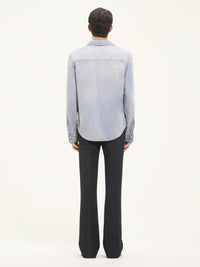 Western denim Shirt - Light Blue Wash