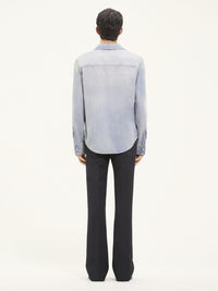 Western denim Shirt - Blue