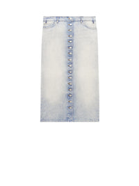 Multiflex denim Skirt - Light Blue Wash