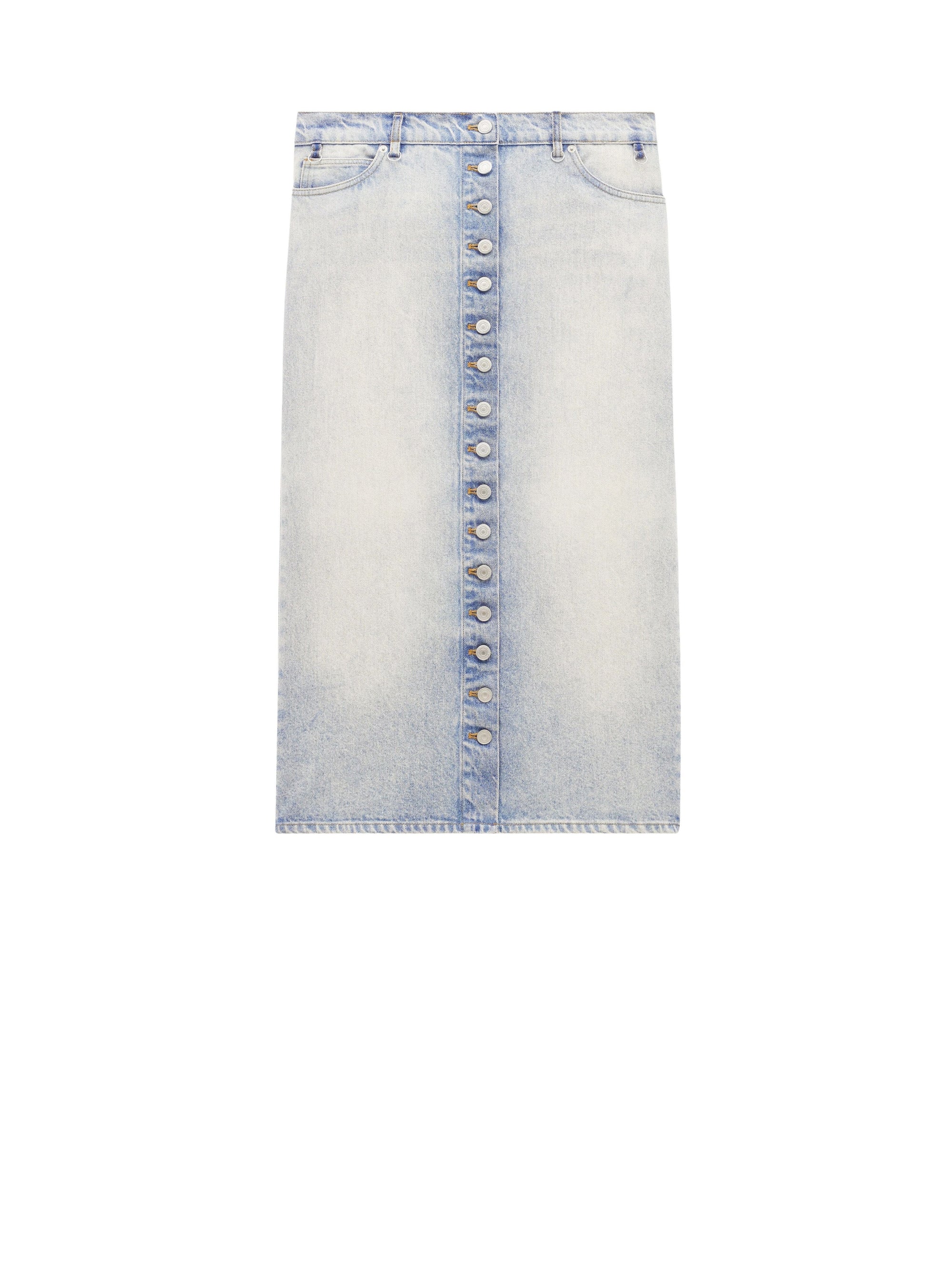 Multiflex denim Skirt - Light Blue Wash