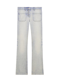 Multiflex denim bootcut Pant - Light Blue Wash
