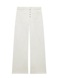 Multiflex denim bootcut Pant - White