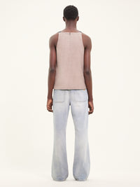 Multiflex denim baggy Pant - Light Blue Wash