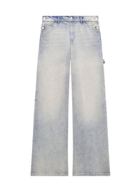 Sailor denim baggy Pant - Light Blue Wash
