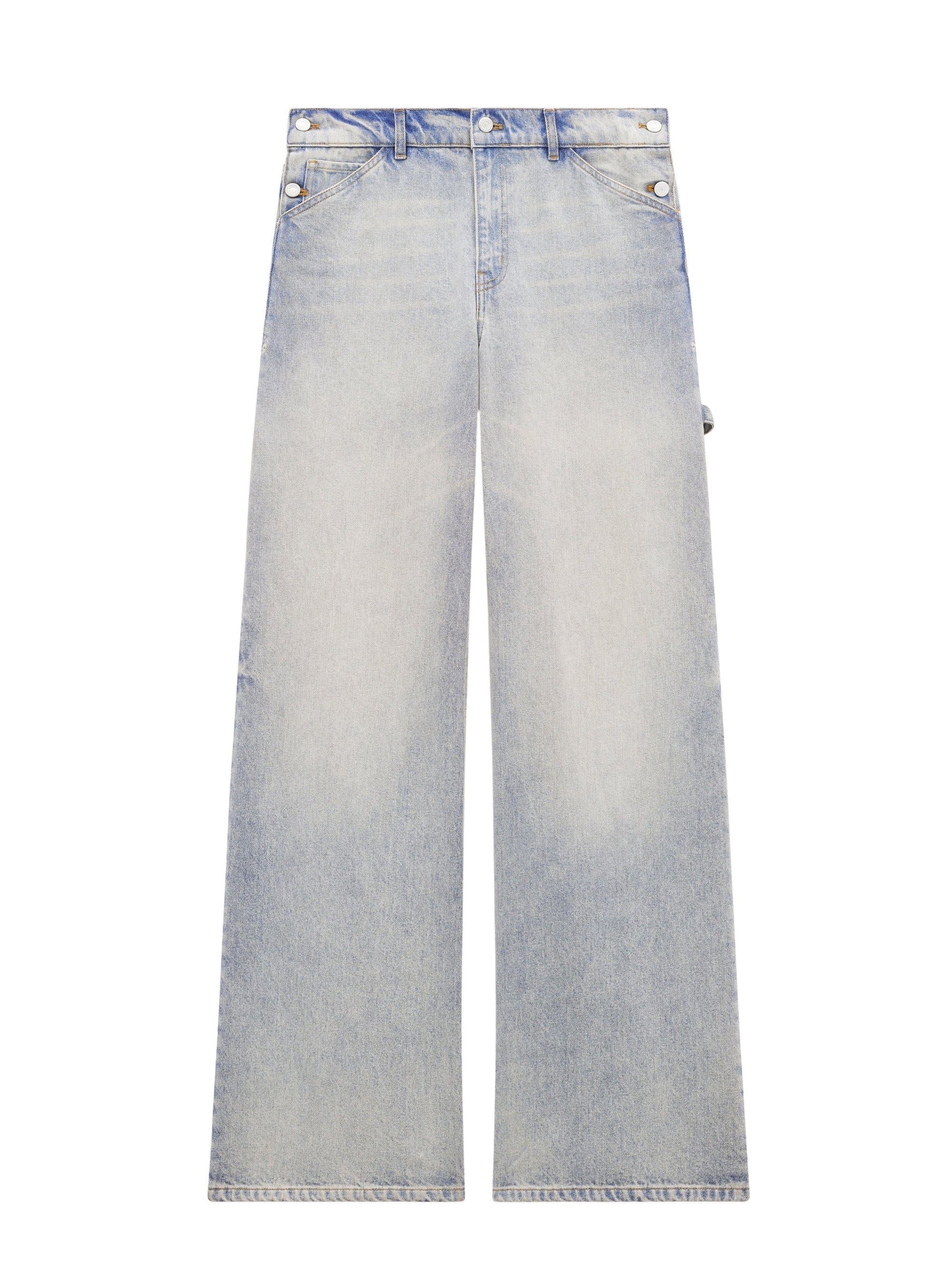 Sailor denim baggy Pant - Light Blue Wash