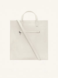 Heritage naplack leather tote Bag - Mastic Grey