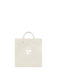 Heritage naplack leather tote Bag - Mastic Grey