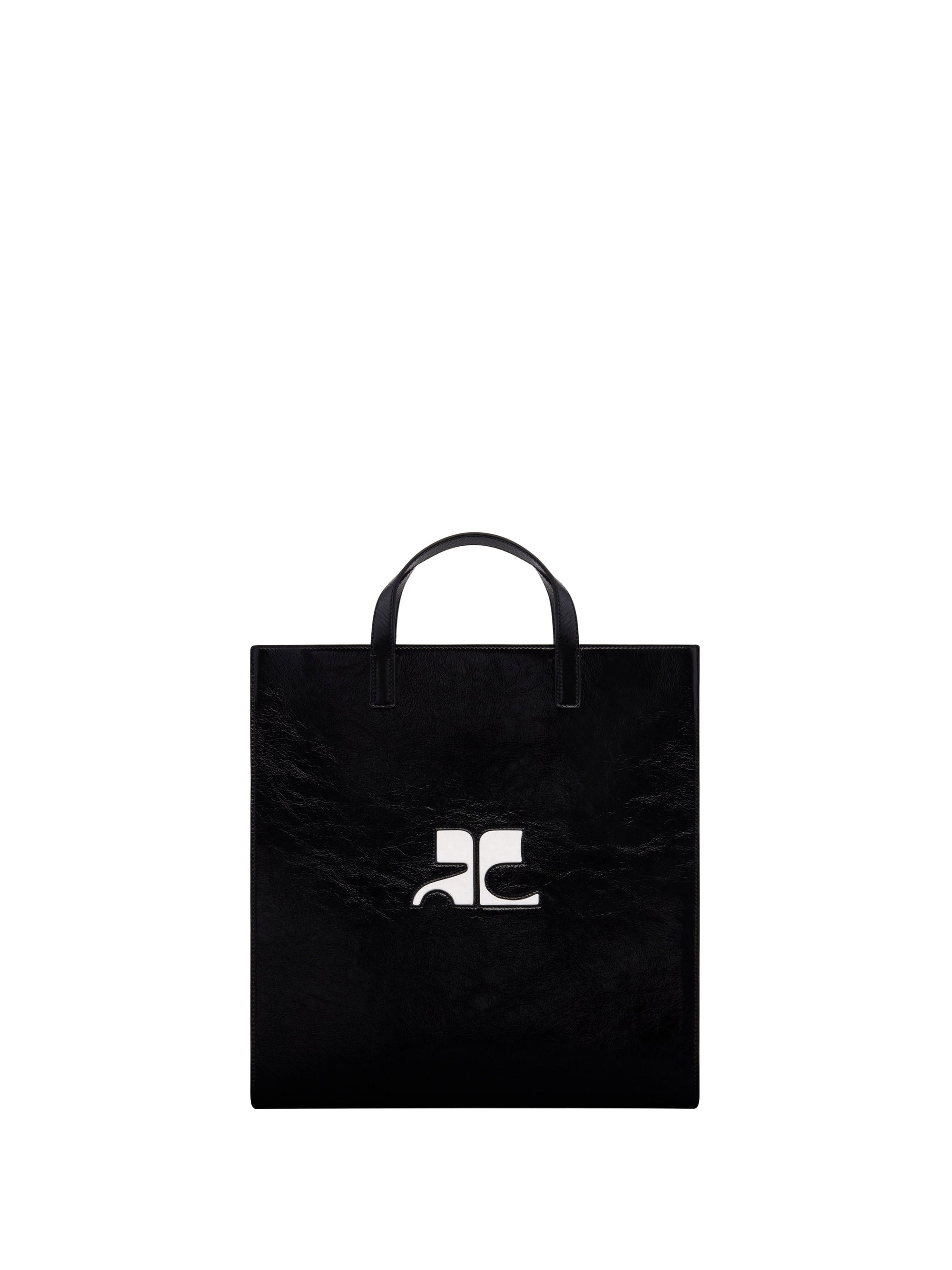 Heritage Naplack Leather Tote Bag - Black