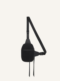 Canvas 01 leather Bag - Black