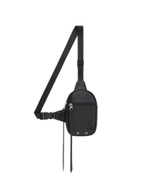 Canvas 01 leather Bag - Black