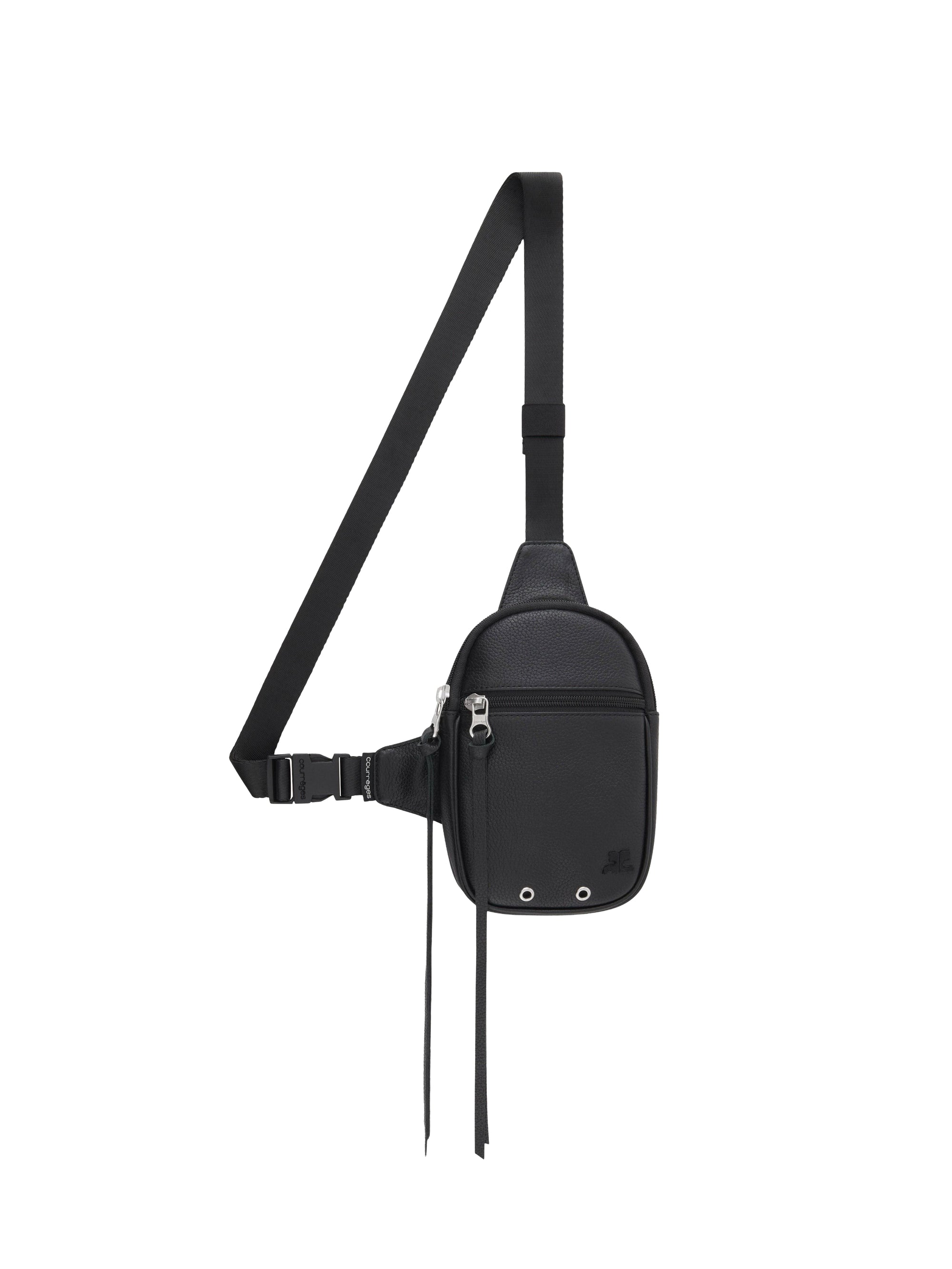 Canvas 01 leather Bag - Black