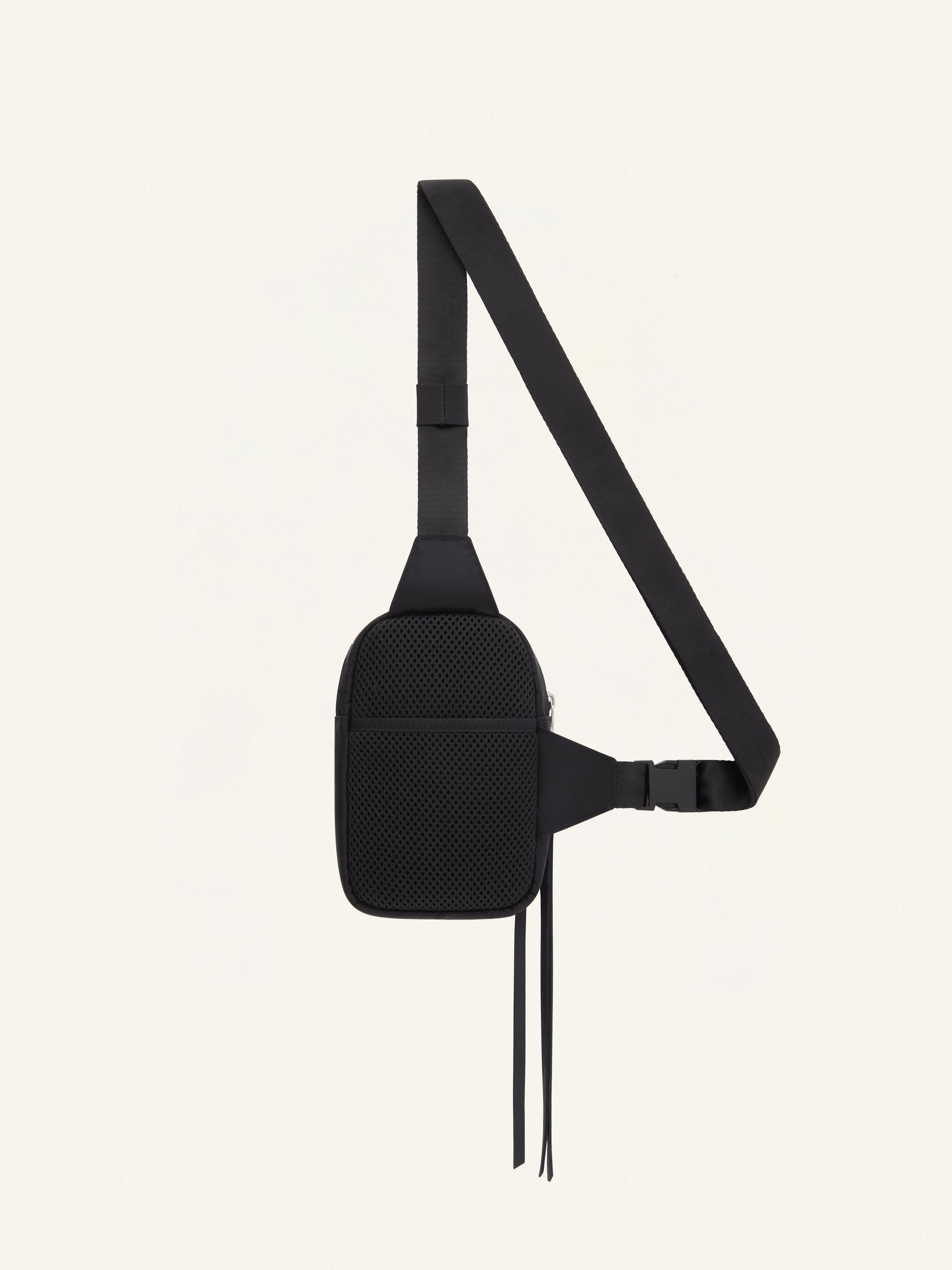 Canvas 01 nylon cross body Bag - Black