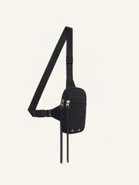 Canvas 01 nylon cross body Bag - Black
