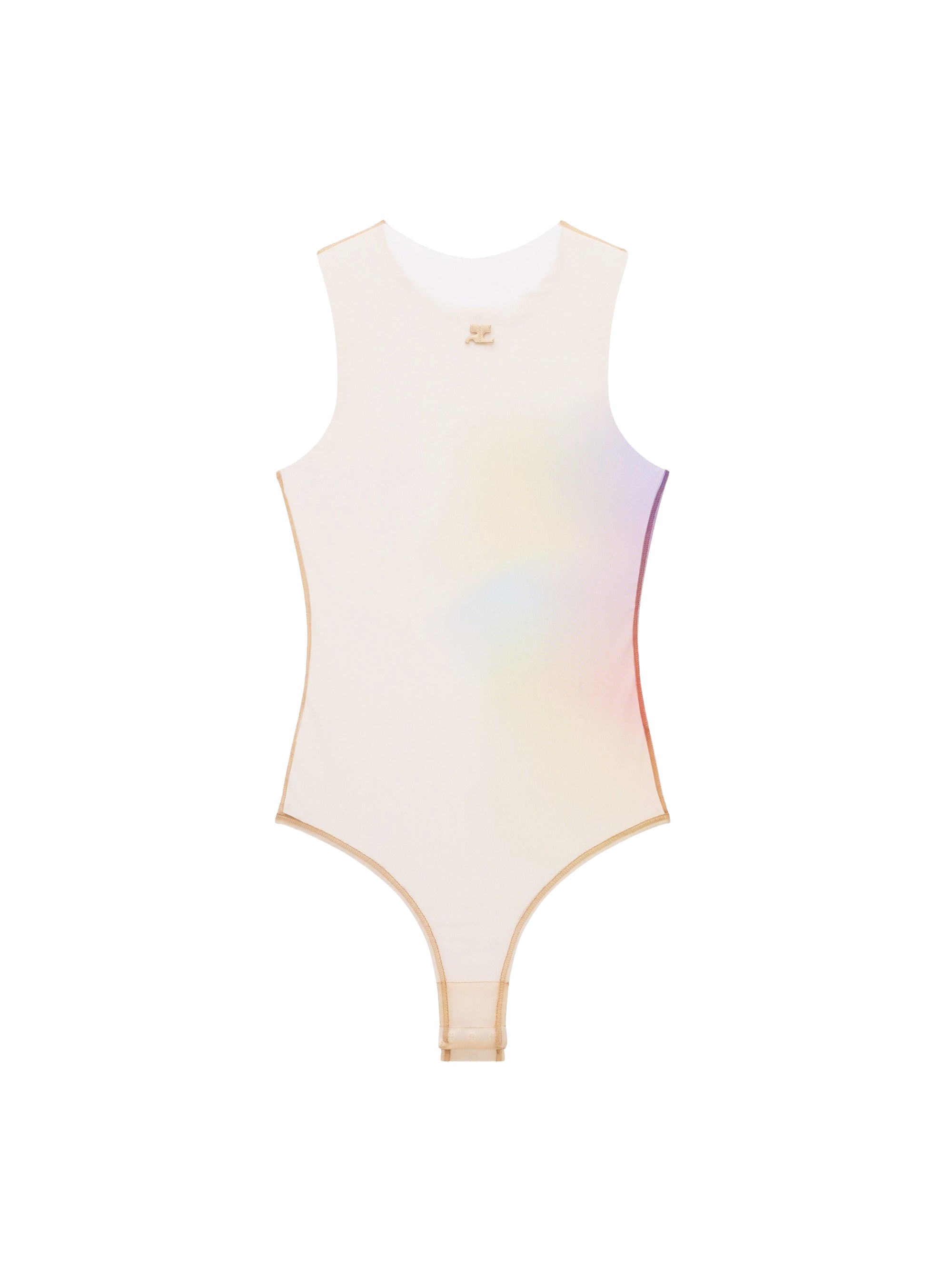 Aura tulle Body - Multicolore & Coffee