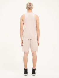 Sports light lycra tank Top - Sand