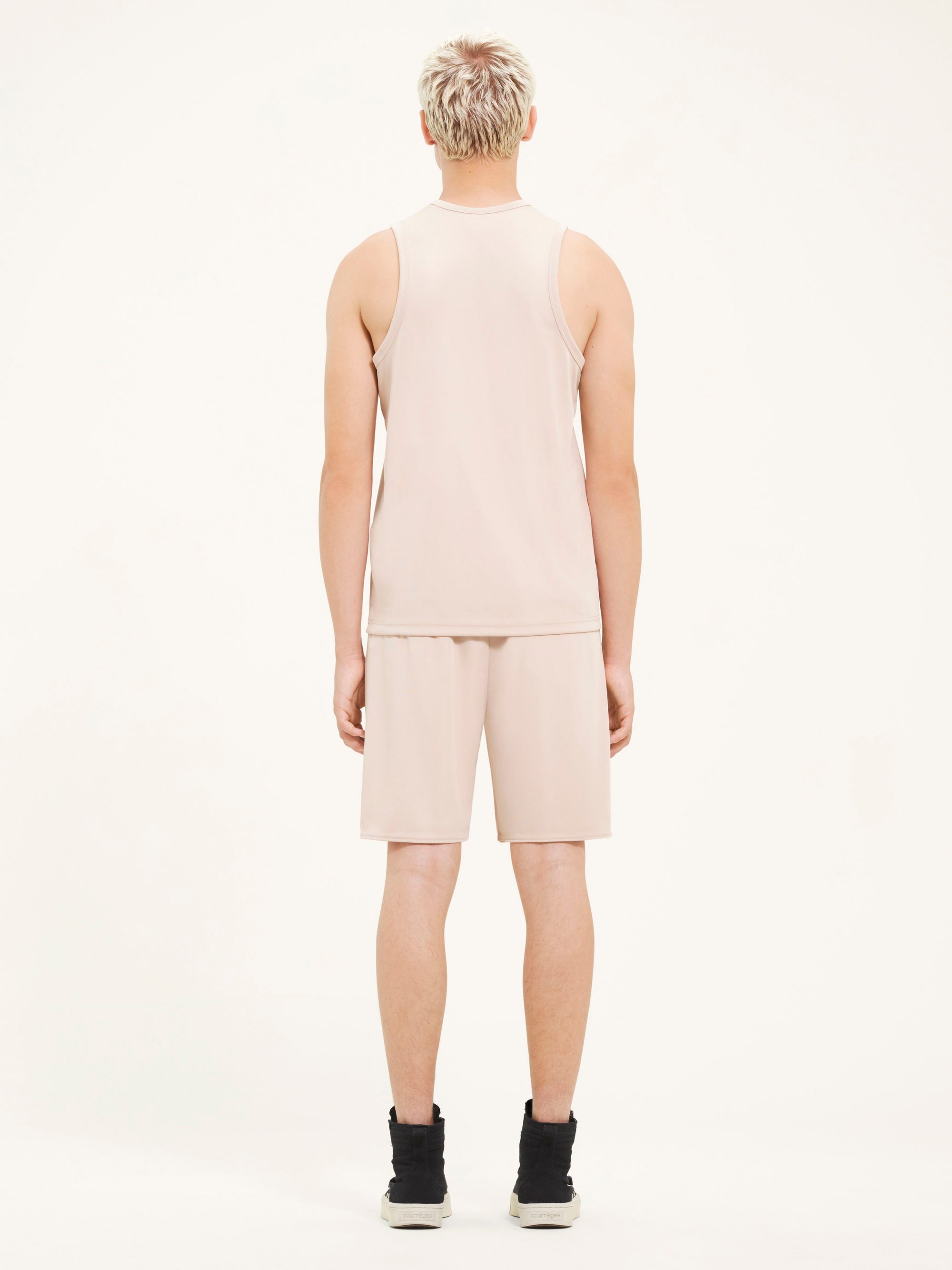 Sports light lycra tank Top - Sand