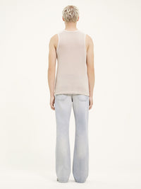 Sports mesh tank Top - Beige